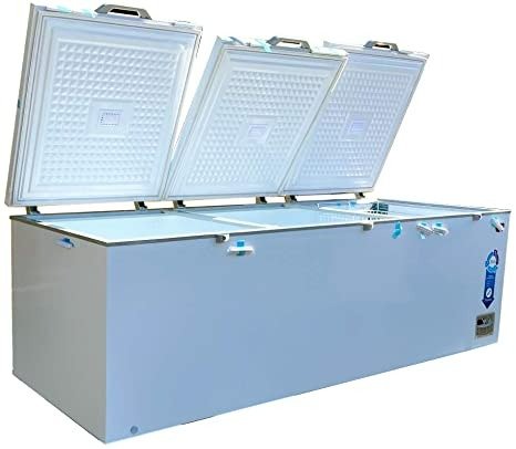 GF 1342 1 Congelador de tapa cerrada 3 puertas de 48 pies cúbicos