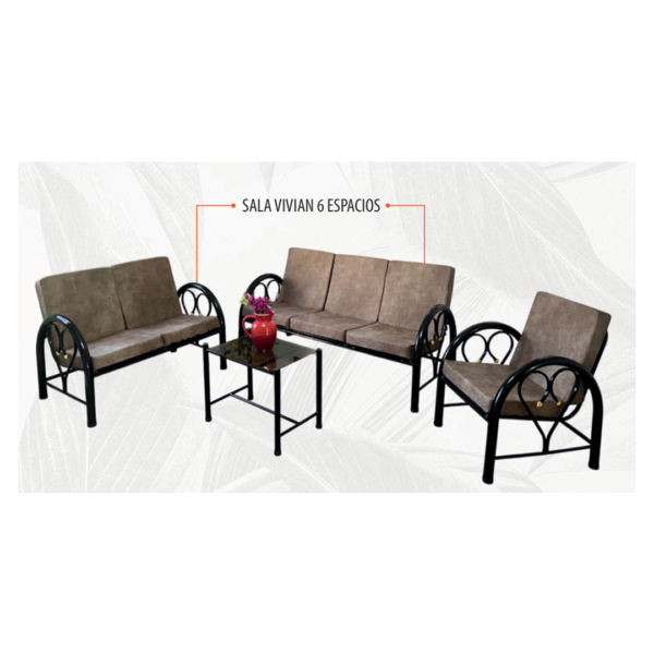 Sala vivian 6 espacios