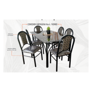 comedor cartagena n6 vidrio Comedor cartagena n6 vidrio