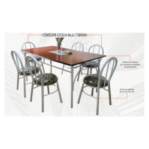 comedor cecilia n6 fibran Comedor cecilia n6 fibran