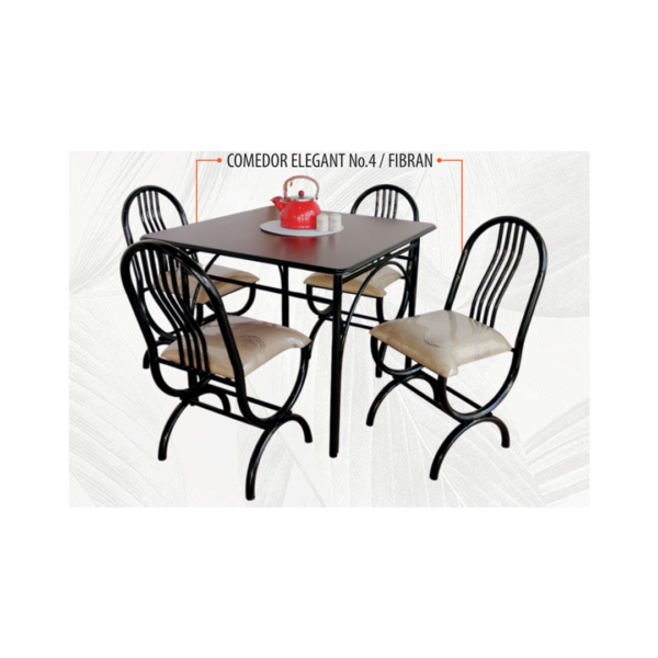 comedor elegant no 4 fibran