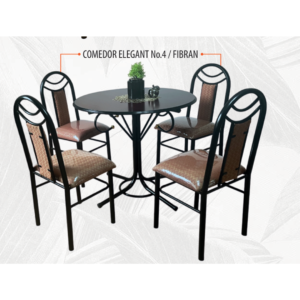 Comedor elegant no. 4 fibran cafe
