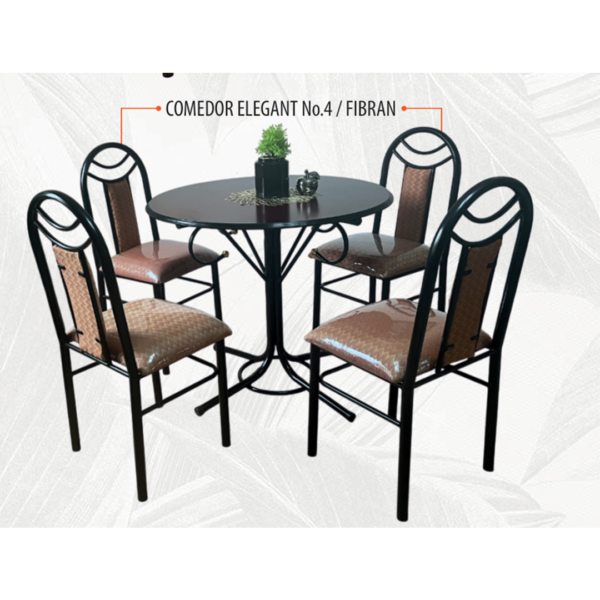 Comedor elegant no. 4 fibran cafe