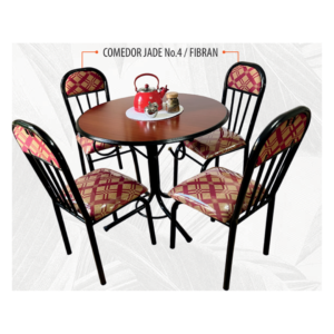 Comedor jade n4 fibran rojo