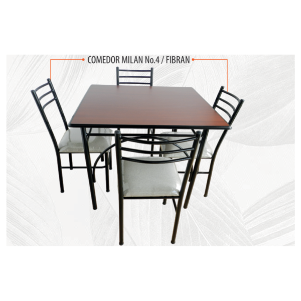 Comedor milan n4 fibran