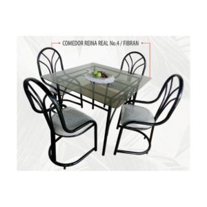 comedor reina real no 4 fibran gris Comedor reina real no 4 fibran gris