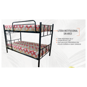 Litera institucional sin arco