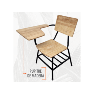 Pupitre de madera magitubos