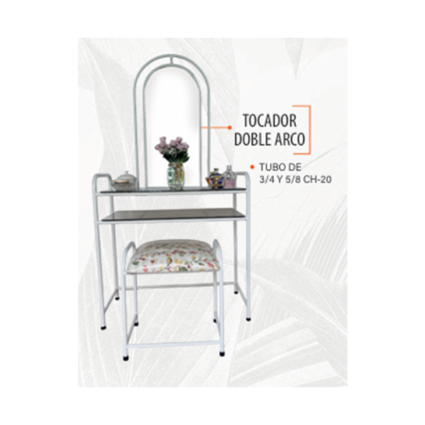 Tocador gales doble arco magitubos